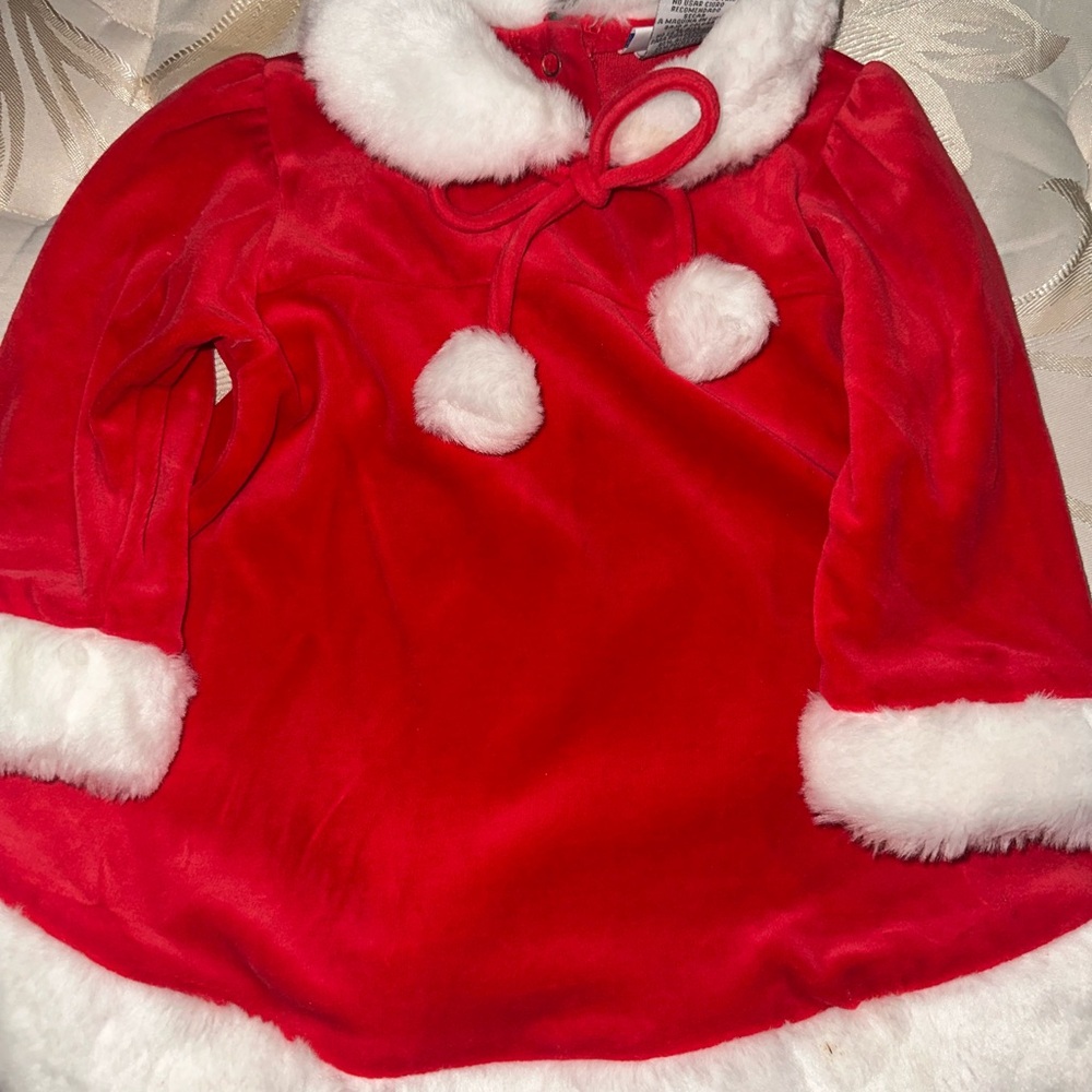 Le Top Red Dress with White Trim